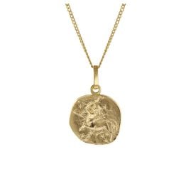 trendor 15022-12 Children's Necklace with Sagittarius Zodiac Sign 333/8K Gold