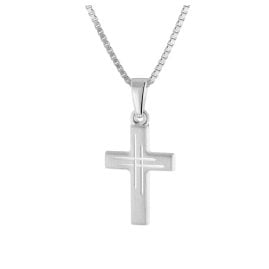 trendor 15039 Children's Necklace with Cross Pendant 925 Silver