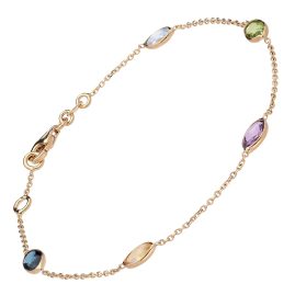 trendor 15179 Women's Bracelet Multicoloured Gold 585 / 14K