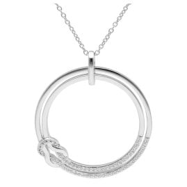 trendor 15149 Damen-Halskette Silber mit Zirkonia