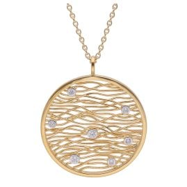 trendor 15154 Ladies' Necklace Gold-Plated Silver