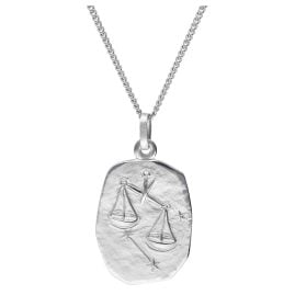 trendor 15330-10 Sternzeichen Waage Halskette Silber 925