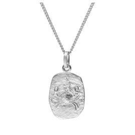 trendor 15310-07 Cancer Zodiac Necklace Silver 925