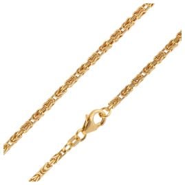 trendor 15792 Byzantine Chain Necklace Gold 333/8K Width 2.0 mm