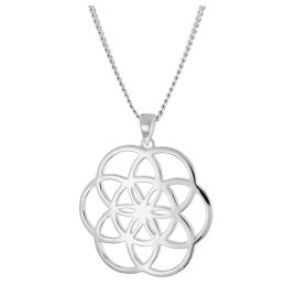 trendor 15922 Women's Necklace Mandala 925 Silver