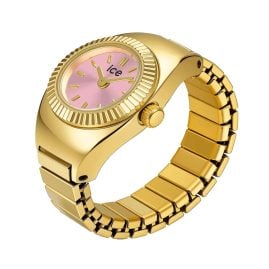 Ice-Watch 025518 Ringuhr Chouchou Gold- und Rosafarben