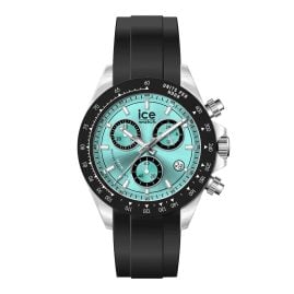 Ice-Watch 025633 Men´s Wristwatch Chronograph Clear Black Turquoise