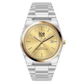 Ice-Watch 025778 Men´s Watch ICE Power Transparent/Gold Tone 41 mm