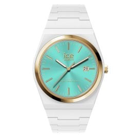 Ice-Watch 025773 Herren-Armbanduhr ICE Power Weiß/Türkisfarben 41 mm