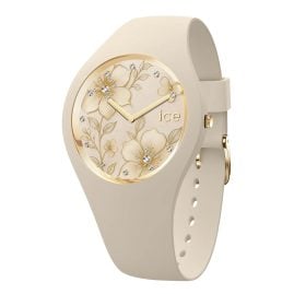 Ice-Watch 025898 Quarzuhr für Damen ICE Flower S Elfenbeinfarbene Grazie