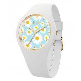 Ice-Watch 019203 Armbanduhr ICE Flower S Weiß/Gänseblümchen