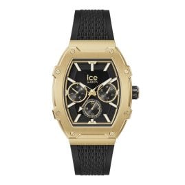 Ice-Watch 022866 Unisex-Uhr Multifunktion ICE Boliday S Goldfarben/Schwarz