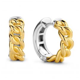 Ti Sento 7832SY Women's Hoop Earrings Gold-Plated Silver