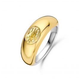 Ti Sento 12173TY Women's Ring Gold-Plated Silver