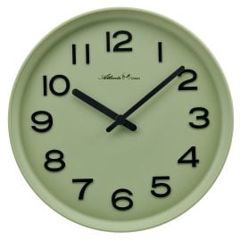 Atlanta 4542/6 Atlanta Green Wanduhr Hellgrün