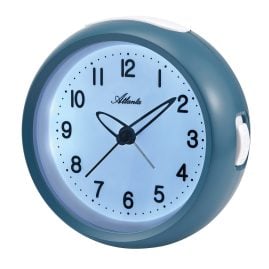Atlanta 2133/5 Quartz Alarm Clock Dark Blue with Light Sensor