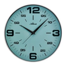 Atlanta 4552/6 Wanduhr Quarz Türkis