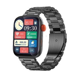 Atlanta 9739/7 Smartwatch in Unisexgröße mit 2 Bändern Schwarz