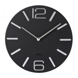 Atlanta 4512/7 Wall Clock Quartz Black