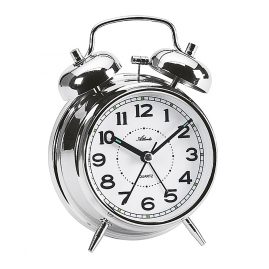 Atlanta 1646/19 Alarm Clock with Double Bell