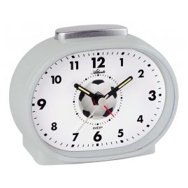Atlanta 2135/4 Football Alarm Clock Light Grey