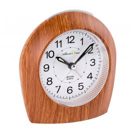 Atlanta 2508/23 Alarm Clock Oak Brown