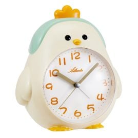 Atlanta 2164/0 Children's Alarm Clock Silent Rooster Beige/Mint