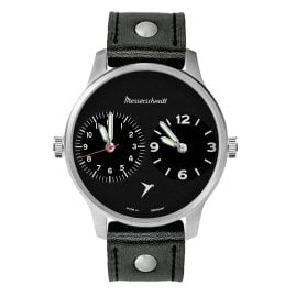 Messerschmitt ME-DUAL2-L Men's Watch Dual Time Black