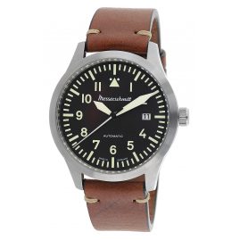 Messerschmitt ME-6144-1VIN Herren-Fliegeruhr Automatik mit Lederband