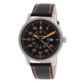 Messerschmitt ME-420PL Men's Watch Pilot Black/Orange
