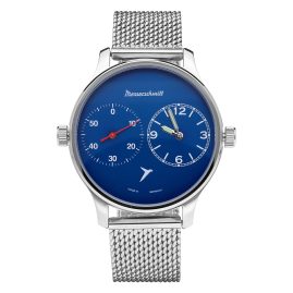 Messerschmitt ME-DUAL-BM Men's Watch Steel/Blue