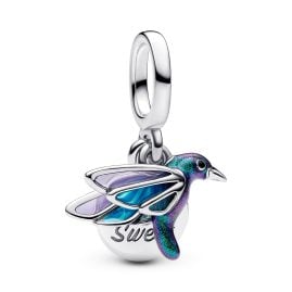 Pandora 793746C01 Charm-Anhänger Silber Kolibri