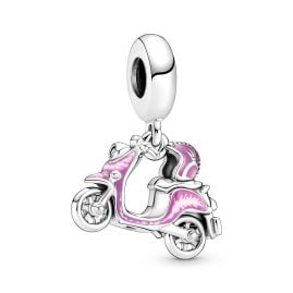 Pandora 791057C01 Dangle Charm Rose-Coloured Scooter