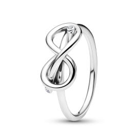Pandora 193759C01 Women's Ring Silver Infinity Knot