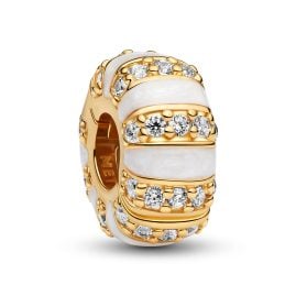 Pandora 763785C01 Clip-Charm Steine und Emaille Goldfarben