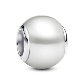 Pandora 793781C01 Silber Charm Weiße Perle