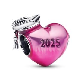 Pandora 793788C01 Pinkfarbener 2025 Abschluss Herz-Charm