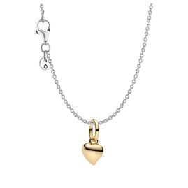 Pandora 28190 Damen-Halskette Mini-Herz Set Goldfarben