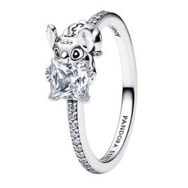 Pandora 193740C01 Damen-Ring Disney Stitch & Stone Silber