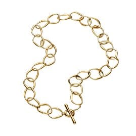 Pandora 363881C00-45 Women's Necklace Organically Gold Tone