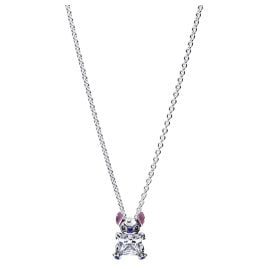 Pandora 393743C01-45 Damen Silber-Kette Disney Stitch