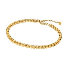 Pandora 561469C03 Ladies' Tennis Bracelet Gold Tone Yellow