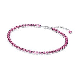 Pandora 591469C04 Tennisarmband für Damen Pink Silber
