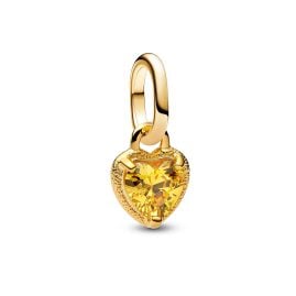 Pandora 763862C01 Mini Charm-Anhänger Herz Goldfarben
