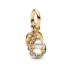 Pandora 763891C01 Charm-Anhänger Haken Goldfarben