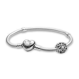 Pandora 28926 Geschenkset Damenarmband Silber Herzen