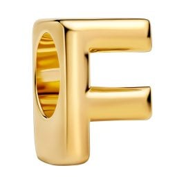Pandora 763952C00 Mini Charm Letter F Gold Tone