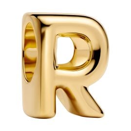 Pandora 763964C00 Mini-Charm Buchstabe R Goldfarben