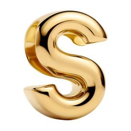 Pandora 763965C00 Mini-Charm Buchstabe S Goldfarben