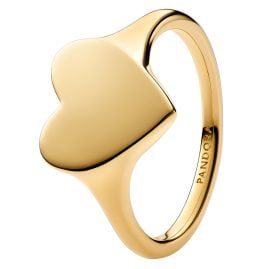Pandora 163988C00 Damen-Ring Goldfarben Herz